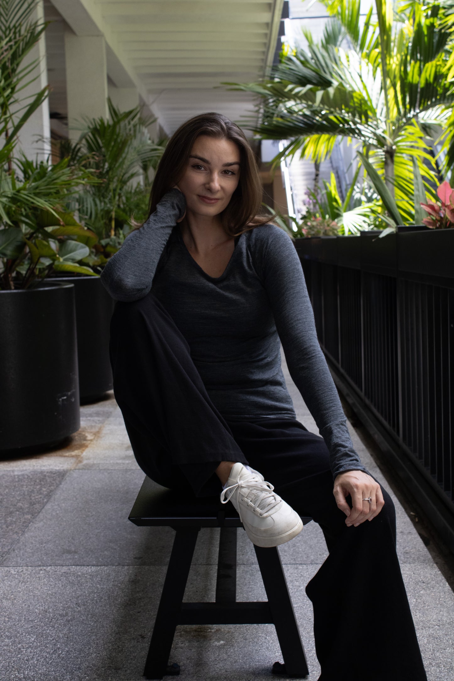 Merino 'Thermal' Under Layer Chemise