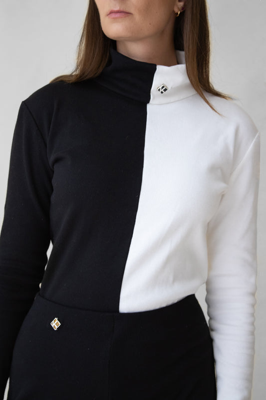 Yin Yang Turtleneck